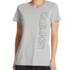 Adidas Vertical Logo T-Shirt H59346 -Allure Wear Shop adidas ads01 h59346 gs