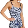 Anita Blue Fan Kimba Tankini Swim Top 6587-1 -Allure Wear Shop anita anit01 6587 1 gs