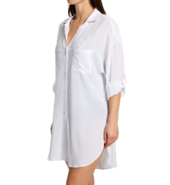 Anne Cole Live In Color Boyfriend Button Down Shirt Cover Up MC53001 -Allure Wear Shop anne cole anne01 mc53001 fs