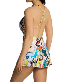 Anne Cole Kashmir Paisley Surplice Maillot Swim Dress MD6161 -Allure Wear Shop anne cole anne01 md6161 bs