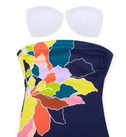 Anne Cole Petal Party Classic Strapless One Piece Swimsuit MO09950 -Allure Wear Shop anne cole anne01 mo09950 cs5