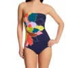 Anne Cole Petal Party Classic Strapless One Piece Swimsuit MO09950 -Allure Wear Shop anne cole anne01 mo09950 gs
