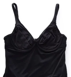 Anne Cole Live In Color Underwire Plunge Tankini Swim Top MT201A -Allure Wear Shop anne cole anne01 mt201a cs3