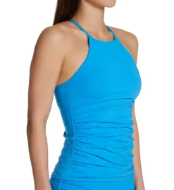 Anne Cole Live In Color High Neck Tankini Swim Top MT206