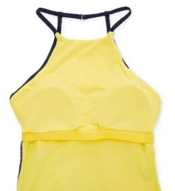 Anne Cole Petal Party High Neck Tankini Swim Top MT20650 -Allure Wear Shop anne cole anne01 mt20650 cs5
