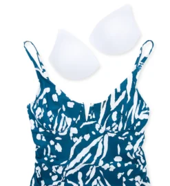Anne Cole Jungle Fever V-Wire Tankini Swim Top MT25157 -Allure Wear Shop anne cole anne01 mt25157 cs6