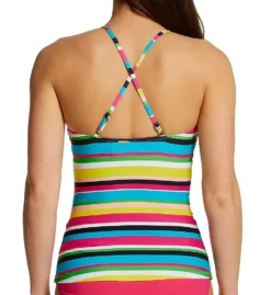 Anne Cole Lawn Chair Tab Front High Neck Tankini Swim Top MT29584 -Allure Wear Shop anne cole anne01 mt29584 bs