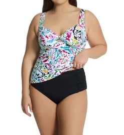 Anne Cole Plus Size Live In Color High Waist Swim Bottom PB33601 -Allure Wear Shop anne cole anne01 pb33601 cs1