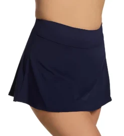 Anne Cole Plus Size Live In Color Rock Skirt Swim Bottom PB41401