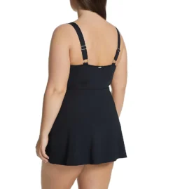Anne Cole Plus Size Live In Color Surplice Mio Swim Dress PD61001 -Allure Wear Shop anne cole anne01 pd61001 bs
