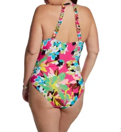 Anne Cole Plus Cabana Party High Neck One Piece Swimsuit PO06465 -Allure Wear Shop anne cole anne01 po06465 bs