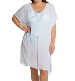 Anne Cole Plus Size Mari Botanical One Shoulder Swimsuit PO06666 -Allure Wear Shop anne cole anne01 po06666 cs1