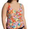Anne Cole Plus Size Splash Garden Twist Tankini Swim Top PT20174 -Allure Wear Shop anne cole anne01 pt20174 gs