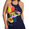 Anne Cole Plus Size Petal Party High Neck Tankini Swim Top PT20650 -Allure Wear Shop anne cole anne01 pt20650 gs