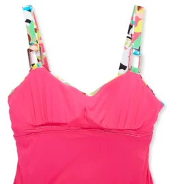 Anne Cole Plus Size Cabana Party Tri Tankini Swim Top PT24665 -Allure Wear Shop anne cole anne01 pt24665 cs5