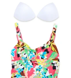 Anne Cole Plus Size Cabana Party Tri Tankini Swim Top PT24665 -Allure Wear Shop anne cole anne01 pt24665 cs6