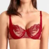 Aubade Fleur De Tattoo Half Cup Bra TB14 -Allure Wear Shop aubade aub001 tb14 gs
