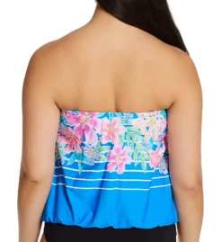 Beach House Between The Lines Lena Blouson Bandini Swim Top H55738 -Allure Wear Shop beach house beah01 h55738 bs