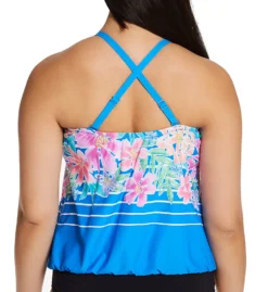 Beach House Between The Lines Lena Blouson Bandini Swim Top H55738 -Allure Wear Shop beach house beah01 h55738 cs2
