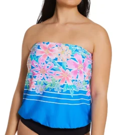Beach House Between The Lines Lena Blouson Bandini Swim Top H55738