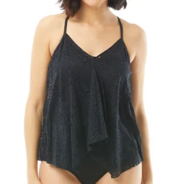 Beach House Crochet Soleil Kerry Layer Tankini Swim Top H65893