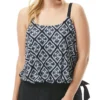 Beach House Woman Diamond Daze Sarah Tie Side Tankini Swim Top HW23012 -Allure Wear Shop beach house woman bhw01 hw23012 gs