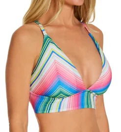 Becca Santa Catarina Skyler Halter Swim Top 143107