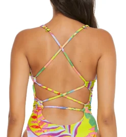 Becca Costa Bella Kali V-Neck One Piece Swimsuit 191037 -Allure Wear Shop becca bec01 191037 cs1