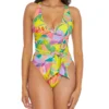 Becca Costa Bella Kali V-Neck One Piece Swimsuit 191037 -Allure Wear Shop becca bec01 191037 gs