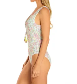 Becca Call Of The Wild High Waisted One Piece Swimsuit 221007 -Allure Wear Shop becca bec01 221007 cs1