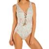 Becca Call Of The Wild High Waisted One Piece Swimsuit 221007 -Allure Wear Shop becca bec01 221007 gs