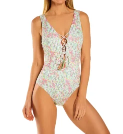 Becca Call Of The Wild High Waisted One Piece Swimsuit 221007
