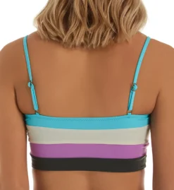 Becca Circuit Eleanor Bandeau Swim Crop Top 293207 -Allure Wear Shop becca bec01 293207 bs