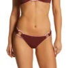 Becca Modern Edge Gracie Buckle Side Hipster Swim Bottom 544037 -Allure Wear Shop becca bec01 544037 gs