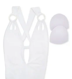 Becca Color Code Skylar Plunge One Piece Swimsuit 631037 -Allure Wear Shop becca bec01 631037 cs6