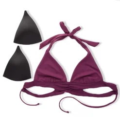 Becca Color Code Split Band Halter Swim Top 859297 -Allure Wear Shop becca bec01 859297 cs2