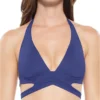 Becca Color Code Split Band Halter Swim Top 859297 -Allure Wear Shop becca bec01 859297 gs