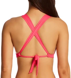 Becca Color Code Rings Skylar Halter Swim Top 859637 -Allure Wear Shop becca bec01 859637 bs