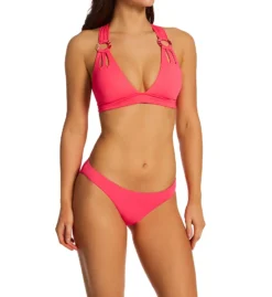Becca Color Code Rings Skylar Halter Swim Top 859637 -Allure Wear Shop becca bec01 859637 cs2