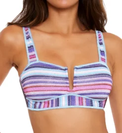 Becca South Coast Alexis U Wire Bandeau Swim Top 9532274