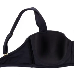 Bleu Rod Beattie Kore Shirred Underwire Bandeau Bikini Swim Top 00179D -Allure Wear Shop bleu rod beattie bleu01 00179d cs4