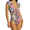 Bleu Rod Beattie Party Animal Cap Sleeve Mio One Piece Swimsuit A23206 -Allure Wear Shop bleu rod beattie bleu01 a23206 gs