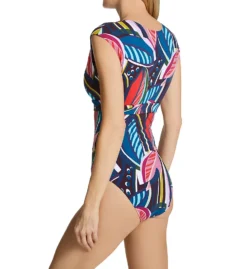 Bleu Rod Beattie Absolutely Fabulous Cap Sleeve One Piece Swimsuit AF22767 -Allure Wear Shop bleu rod beattie bleu01 af22767 bs