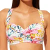 Bleu Rod Beattie Beachy Keen Shirred Underwire Bandeau Swim Top B21179D -Allure Wear Shop bleu rod beattie bleu01 b21179d gs