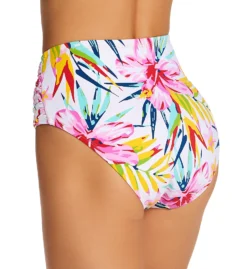 Bleu Rod Beattie Beachy Keen Shirred High Waist Swim Bottom B21915 -Allure Wear Shop bleu rod beattie bleu01 b21915 bs