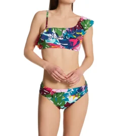 Bleu Rod Beattie On A Brighter Note Ruffle One Shoulder Swim Top BN22108 -Allure Wear Shop bleu rod beattie bleu01 bn22108 cs2