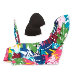 Bleu Rod Beattie On A Brighter Note Ruffle One Shoulder Swim Top BN22108 -Allure Wear Shop bleu rod beattie bleu01 bn22108 cs6