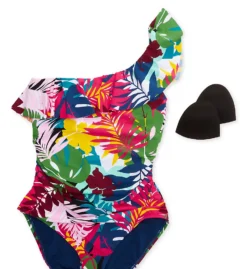 Bleu Rod Beattie On A Brighter Note One Shoulder One Piece Swimsuit BN22210 -Allure Wear Shop bleu rod beattie bleu01 bn22210 cs6