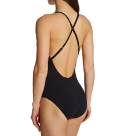 Bleu Rod Beattie Don't Mesh With Me V-Neck Mesh One Piece Swimsuit DM22754 -Allure Wear Shop bleu rod beattie bleu01 dm22754 bs