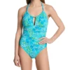 Bleu Rod Beattie Escape To The Beach Halter Mio One Piece Swimsuit EB23236